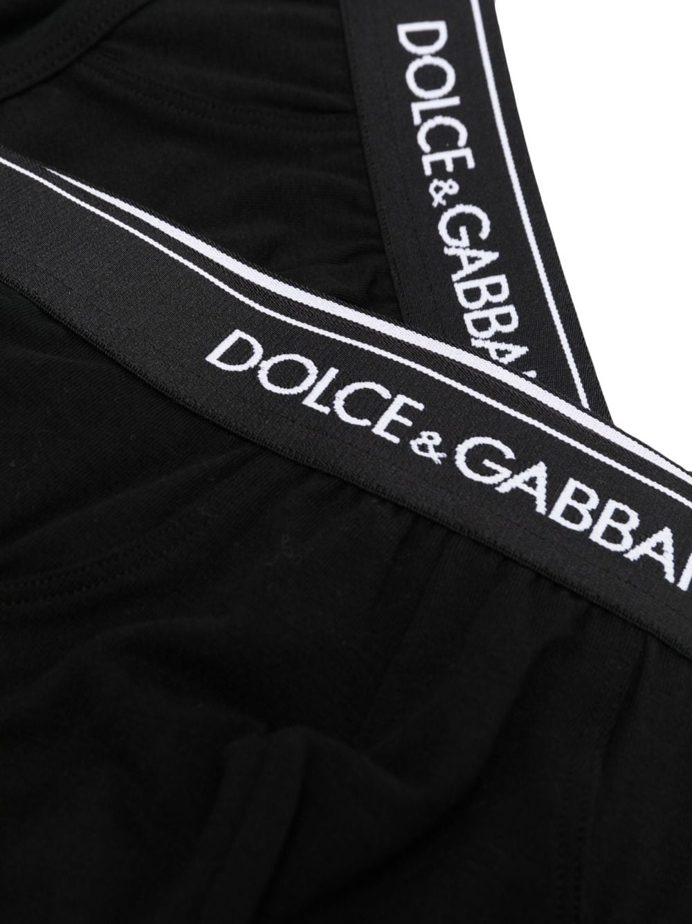 Dolce & Gabbana Men Two-Pack Of Stretch Cotton Mid-Rise Briefs DOLCE & GABBANA