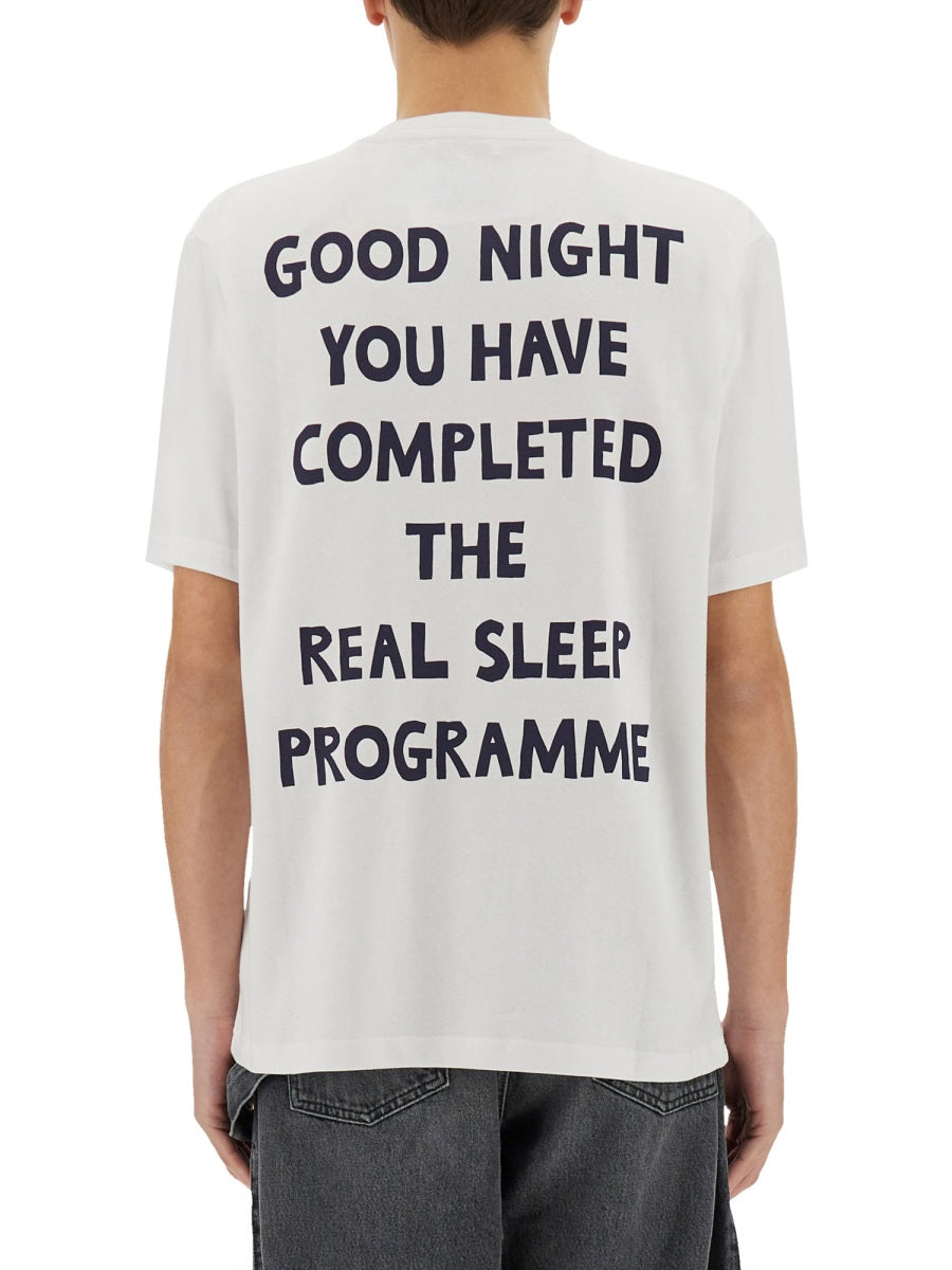 Jw Anderson Men T-Shirt With Logo J.W. ANDERSON