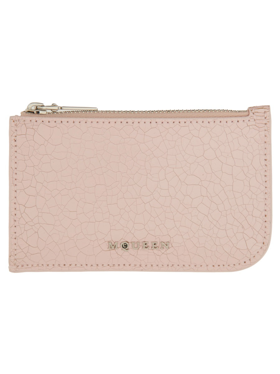 Alexander Mcqueen Women Card Holder With Logo ALEXANDER MCQUEEN