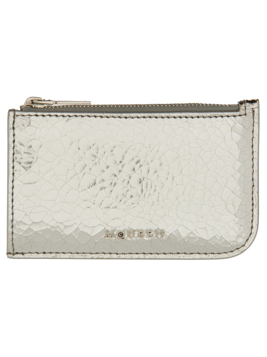 Alexander Mcqueen Women Card Holder With Logo ALEXANDER MCQUEEN