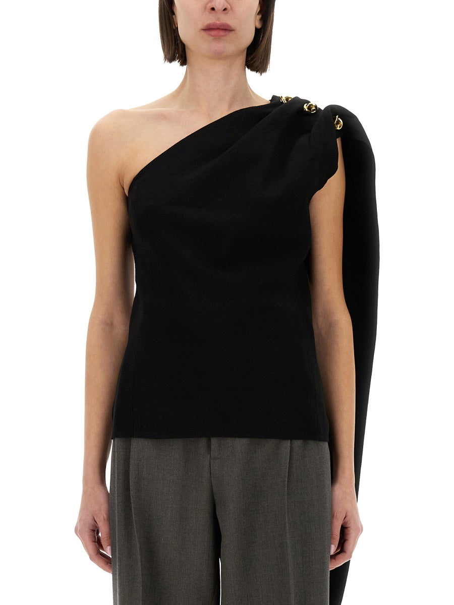 Bottega Veneta Women Crepe Tops. BOTTEGA VENETA