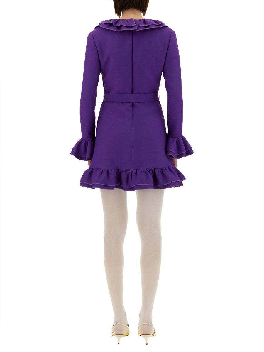 Valentino Women Crepe Couture Short Dress VALENTINO