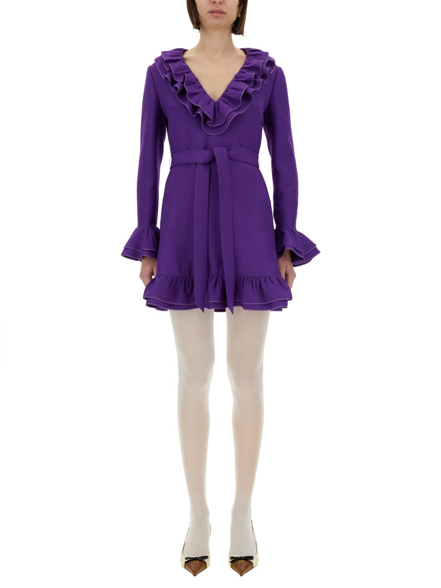 Valentino Women Crepe Couture Short Dress VALENTINO