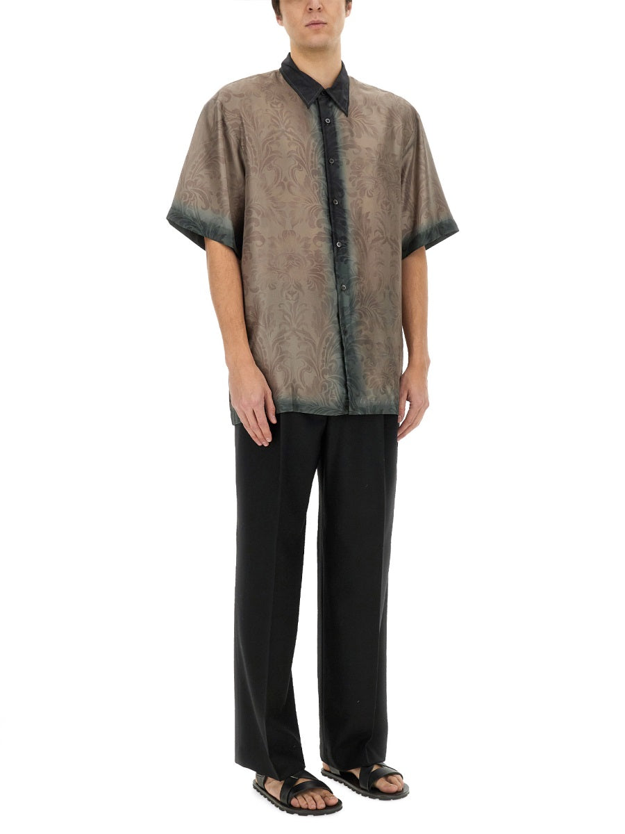 Dries Van Noten Men Silk Shirt DRIES VAN NOTEN