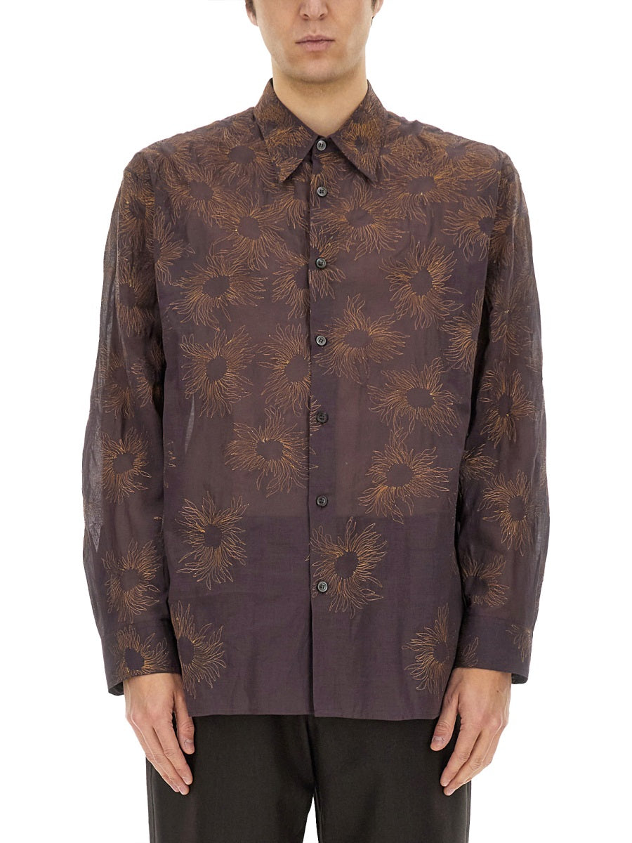 Dries Van Noten Men Printed Shirt DRIES VAN NOTEN