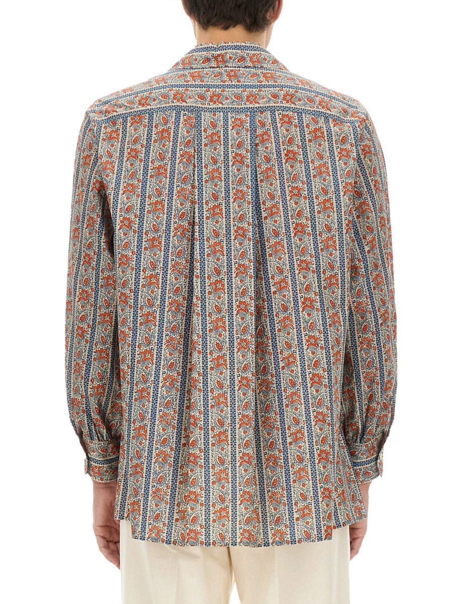 Valentino Men Pajama Shirt With "Voyage Imaginaire" Print VALENTINO