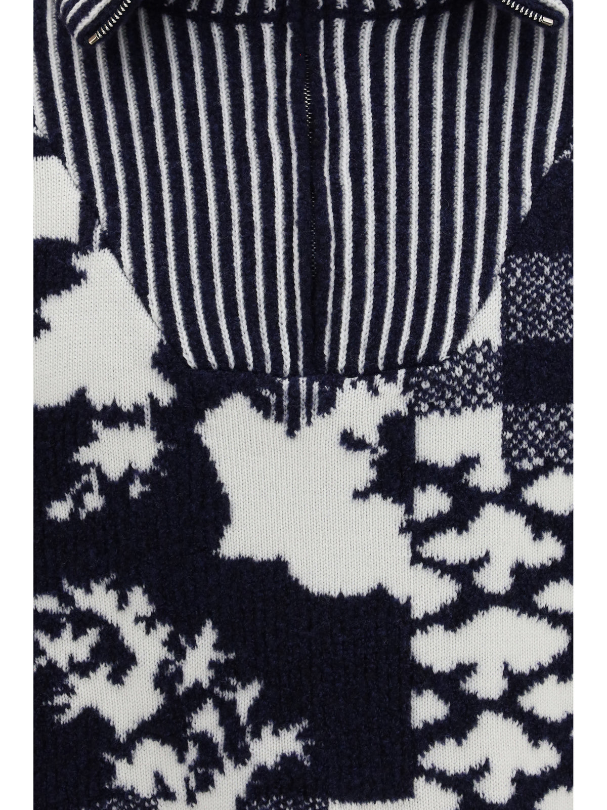 Loewe Men Wool Zip Sweater LOEWE