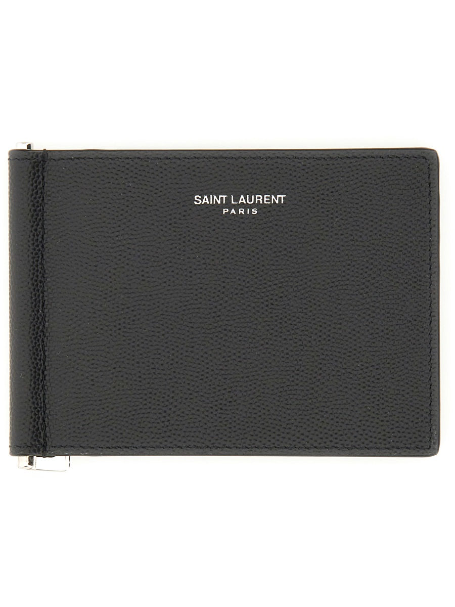 Saint Laurent Men Portacarte Con Clip Per Banconote SAINT LAURENT