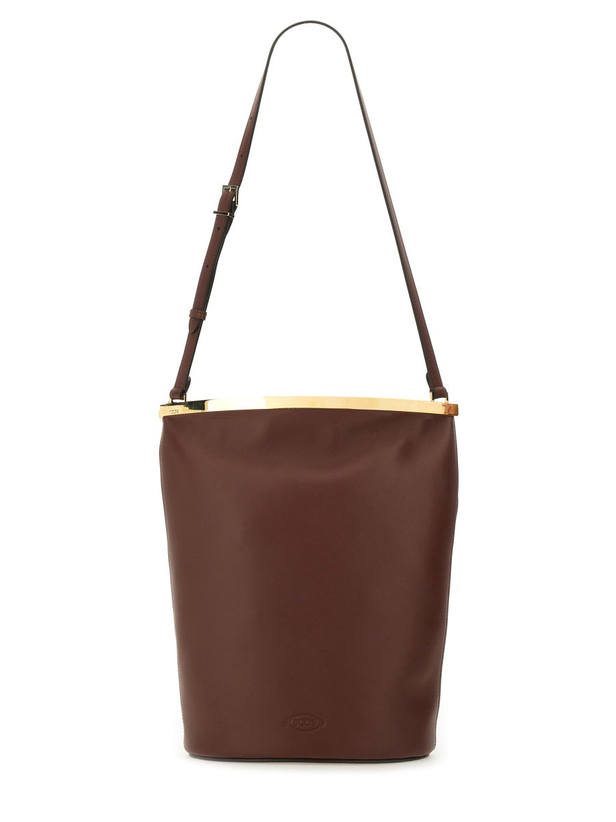 Tod's Women Small Leather Bucket Bag TOD'S