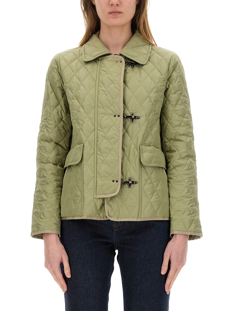 Fay Women 3-Hook Nylon Quilted Jacket FAY