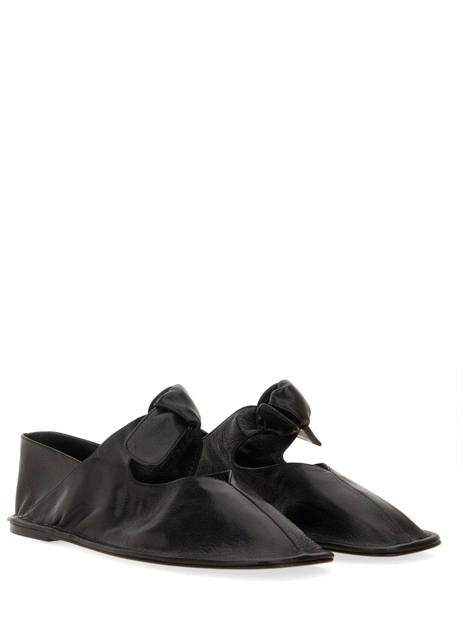 Hereu Women Ballerina In Pelle HEREU