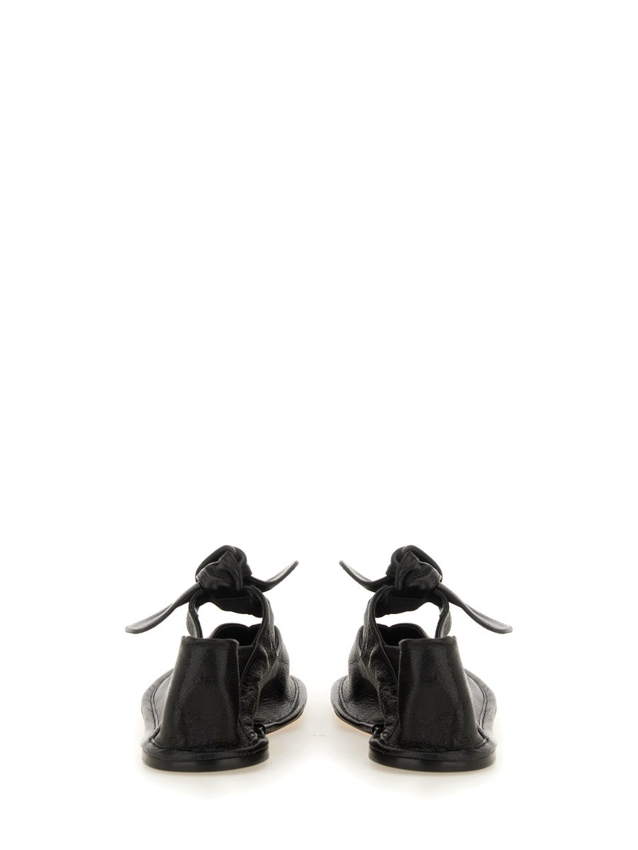 Hereu Women Ballerina In Pelle HEREU