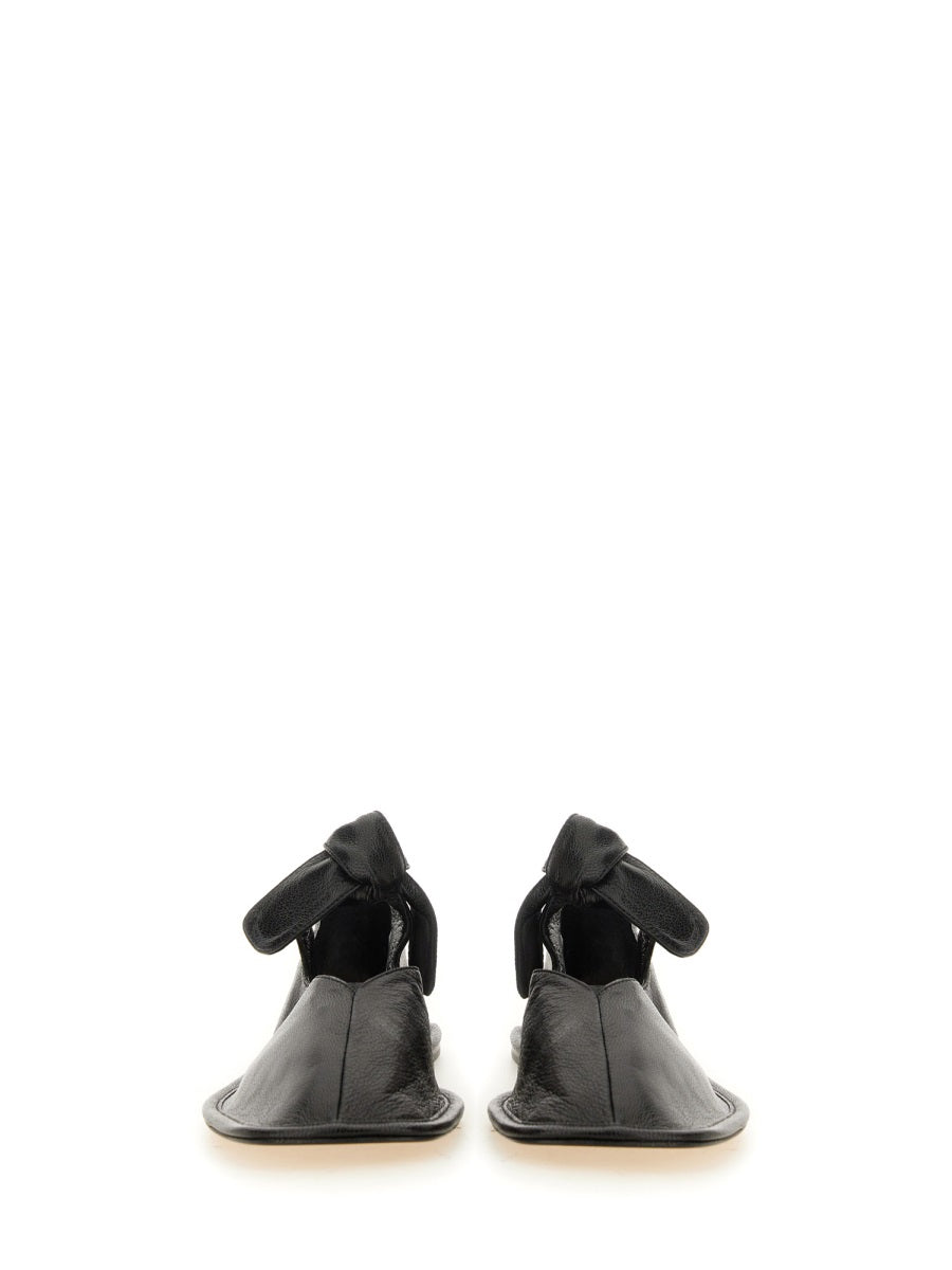 Hereu Women Ballerina In Pelle HEREU