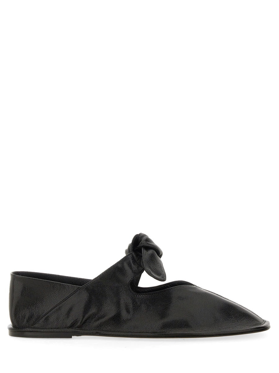 Hereu Women Ballerina In Pelle HEREU