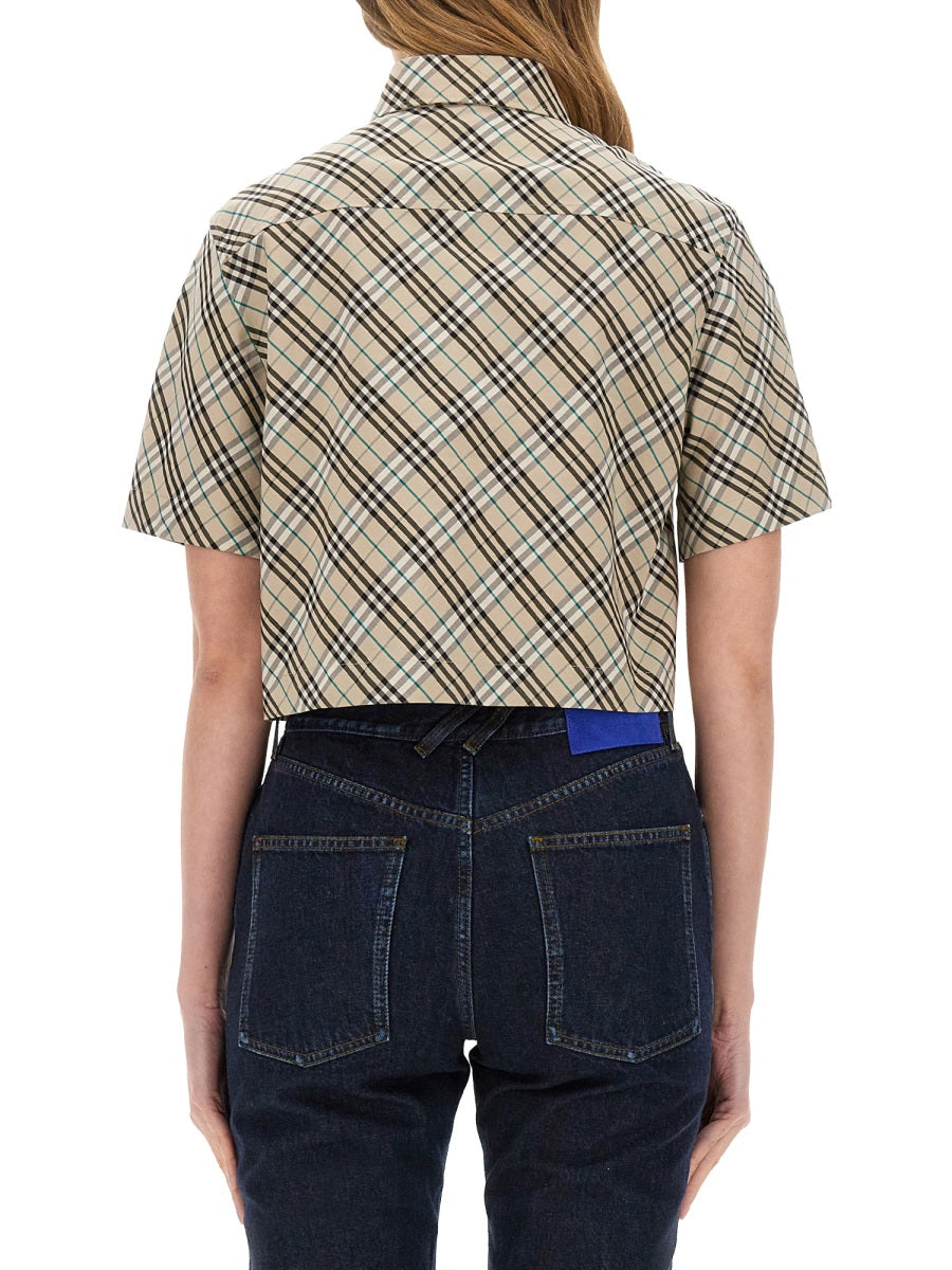 Burberry Women Cropped Shirt BURBERRY