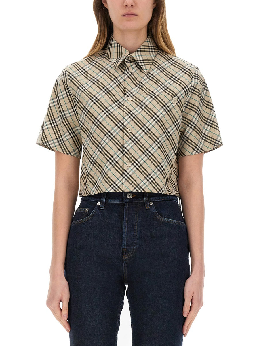Burberry Women Cropped Shirt BURBERRY