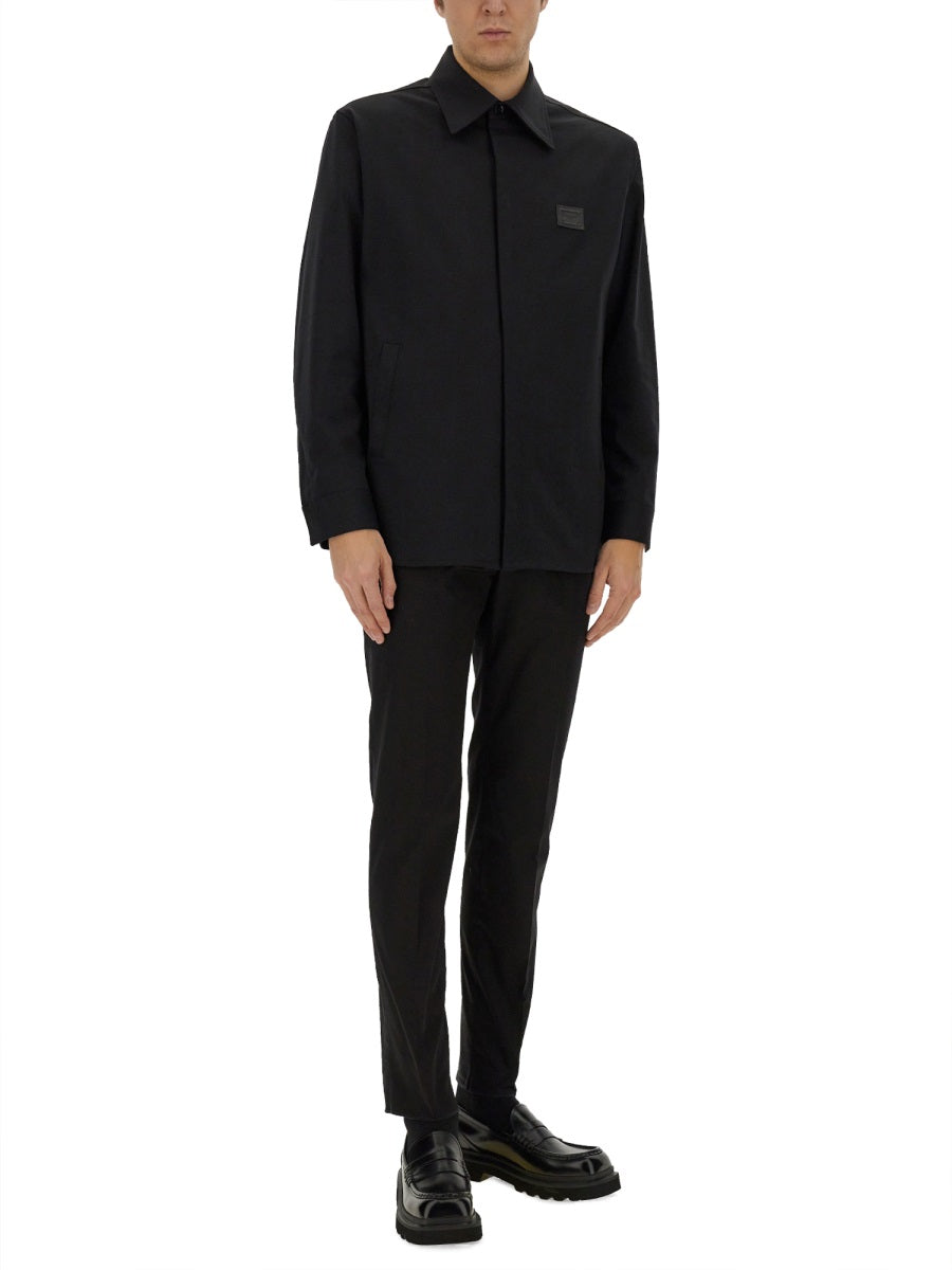 Dolce & Gabbana Men Cotton Tailored Pants DOLCE & GABBANA