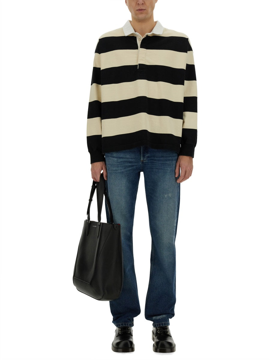 Alexander Mcqueen Men Rugby Polo. ALEXANDER MCQUEEN