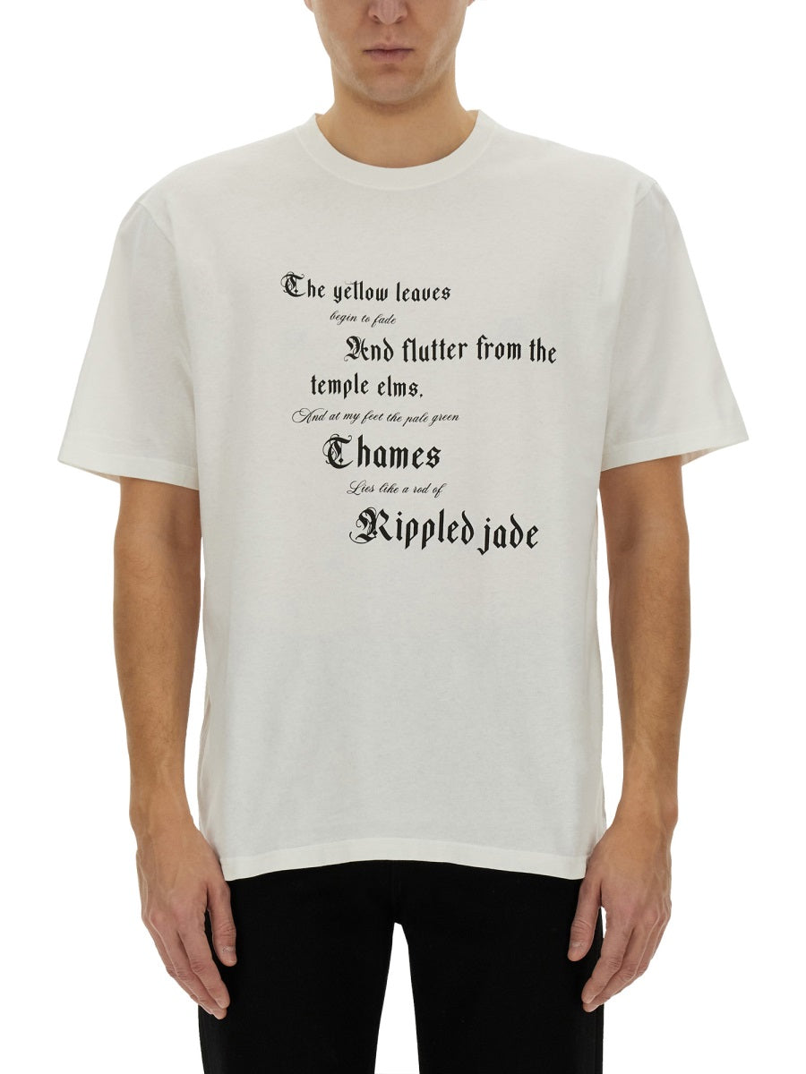 Alexander Mcqueen Men T-Shirt With Print ALEXANDER MCQUEEN