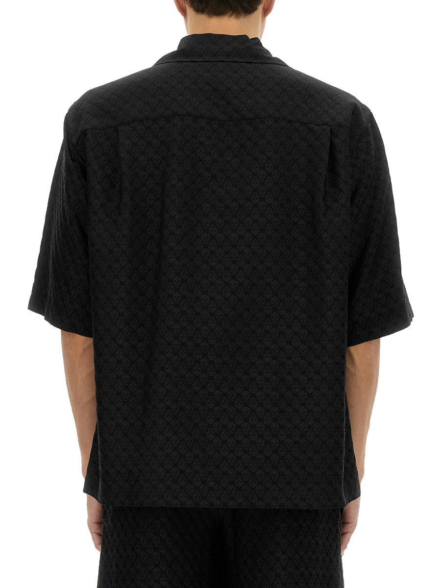 Alexander Mcqueen Men "Skull" Pattern Shirt ALEXANDER MCQUEEN