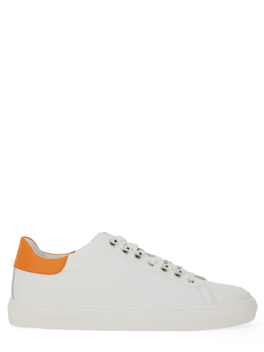Moschino Men Leather Sneaker MOSCHINO