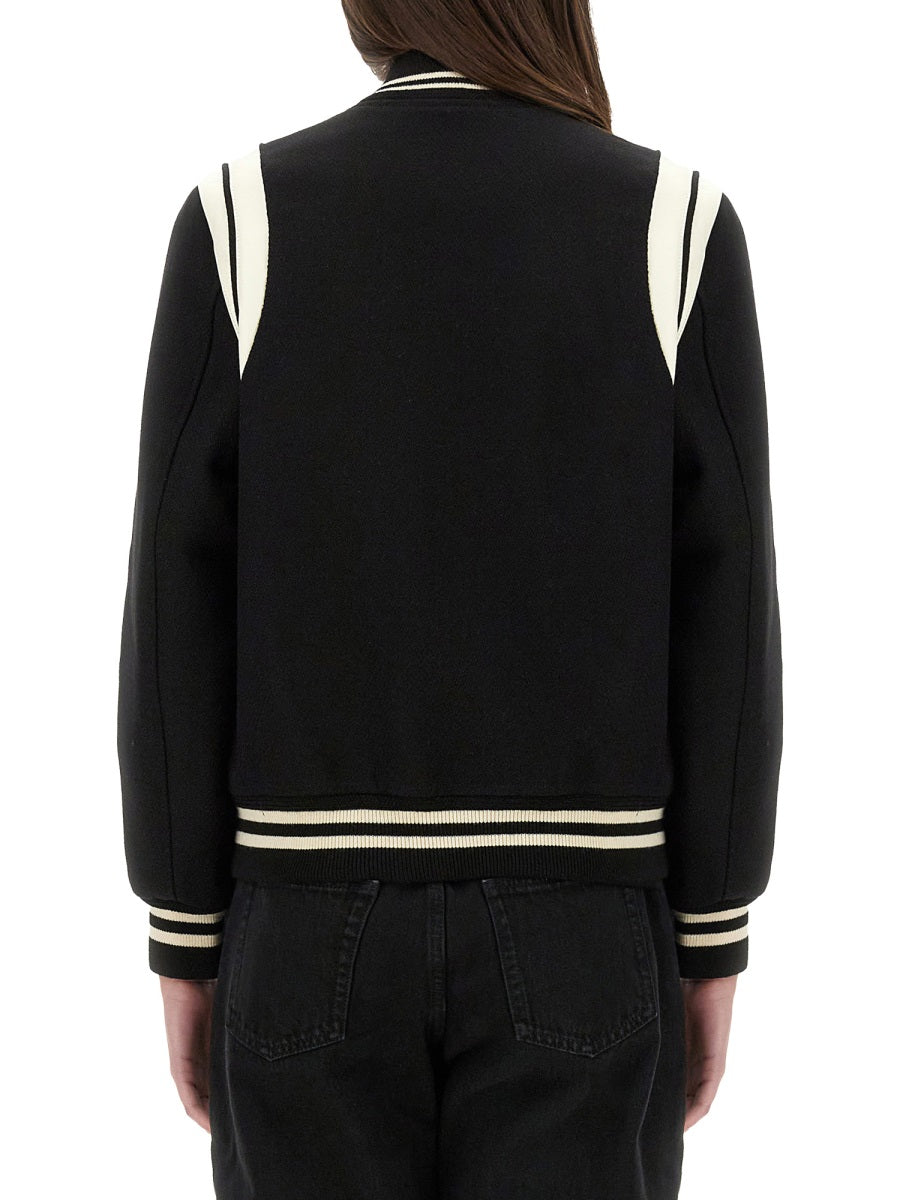 Saint Laurent Women Teddy In Wool SAINT LAURENT