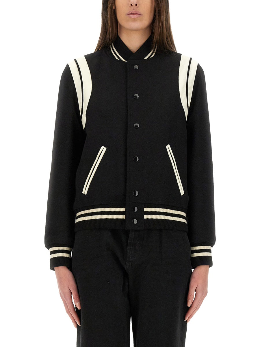 Saint Laurent Women Teddy In Wool SAINT LAURENT