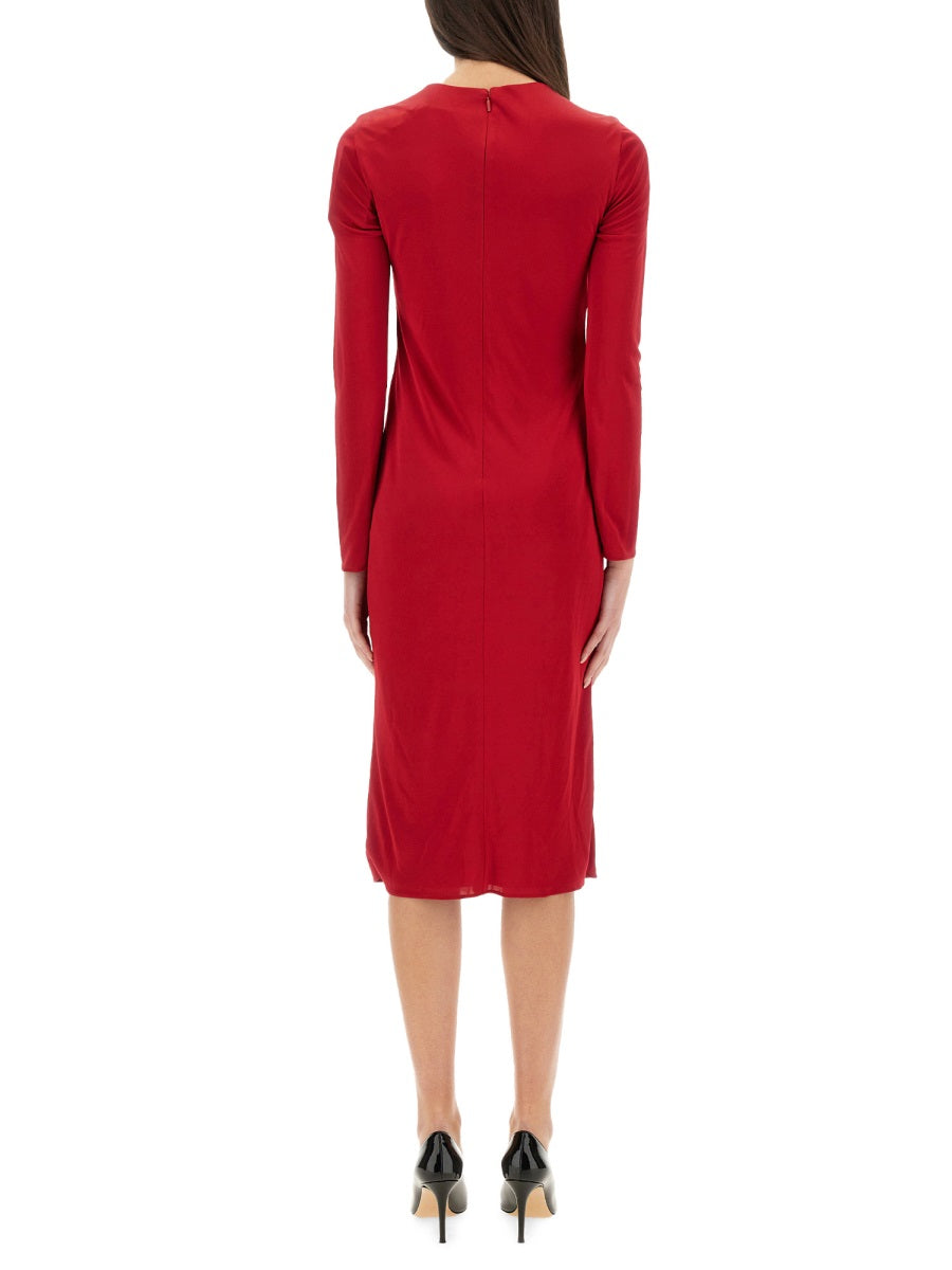 Versace Women "Safety Pin" Midi Dress VERSACE