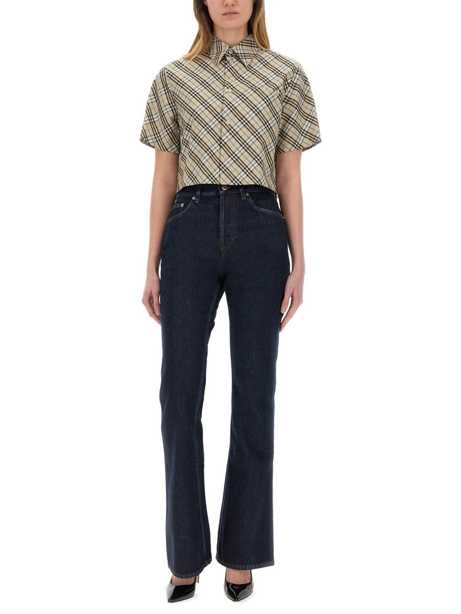 Burberry Women Straight Jeans BURBERRY