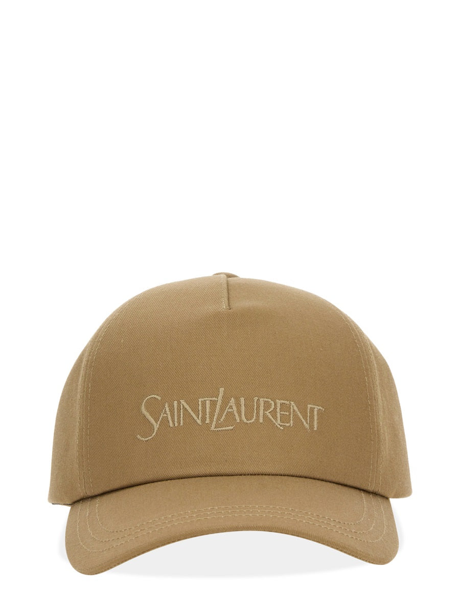 Saint Laurent Women Cappello Da Baseball Con Logo SAINT LAURENT