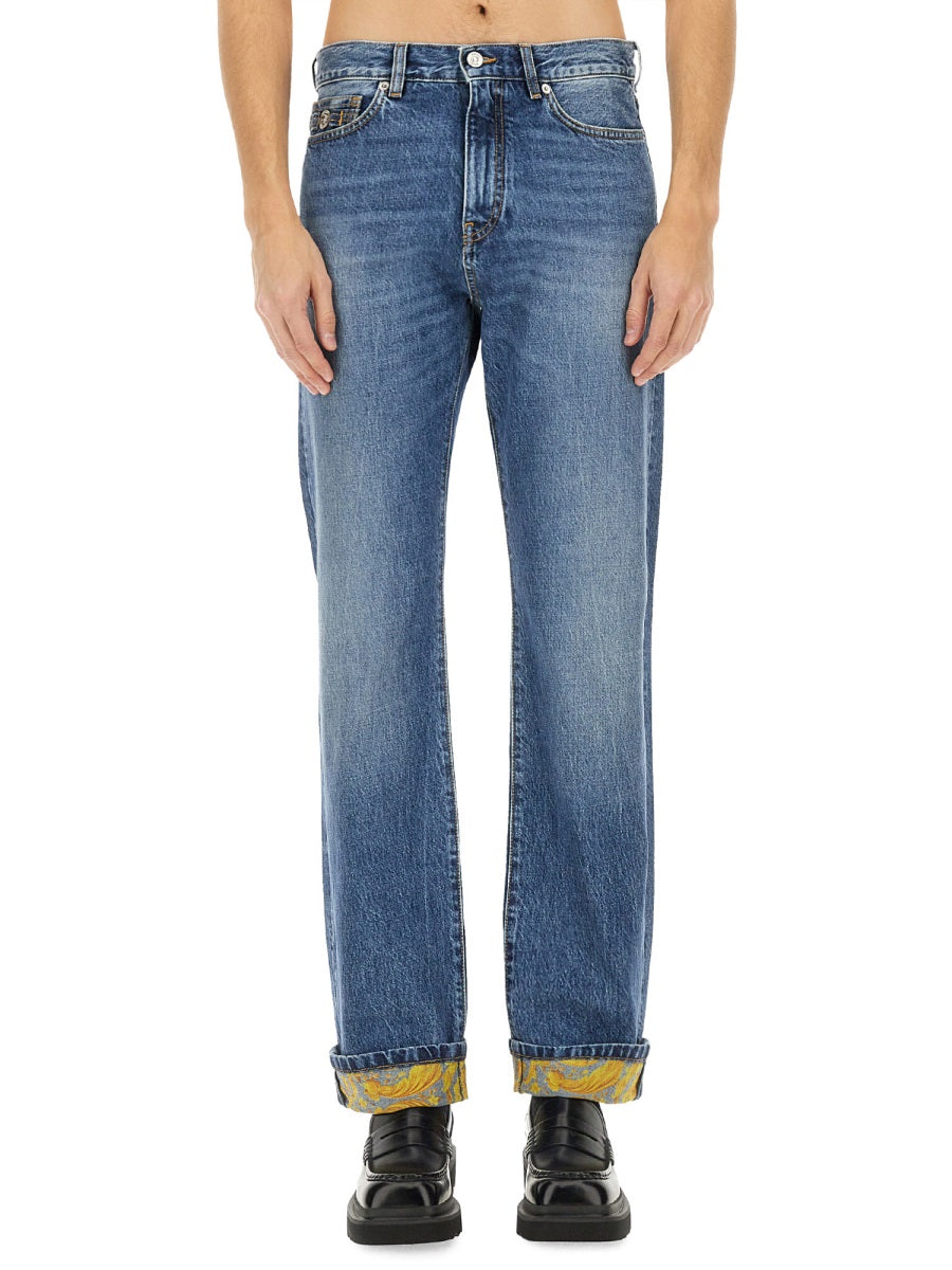 Versace Men Jeans In Denim VERSACE