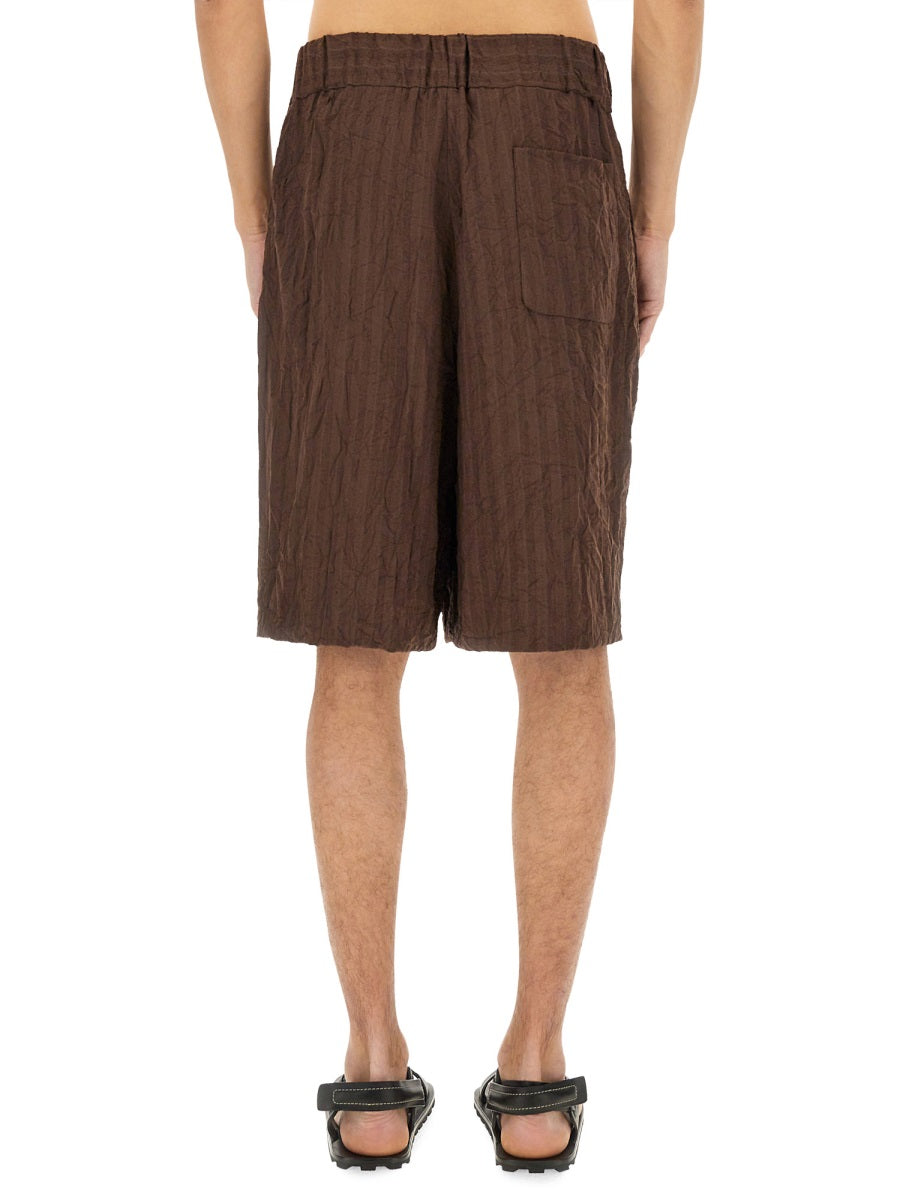 Dries Van Noten Men Short Pleated DRIES VAN NOTEN