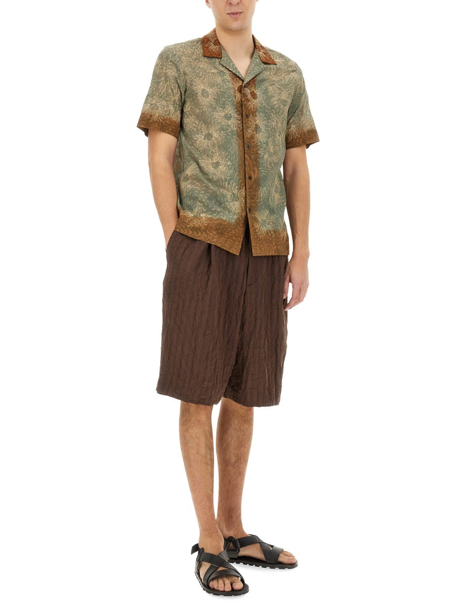 Dries Van Noten Men Short Pleated DRIES VAN NOTEN