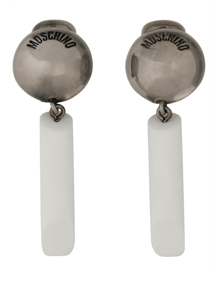 Moschino Women Logo Earrings MOSCHINO