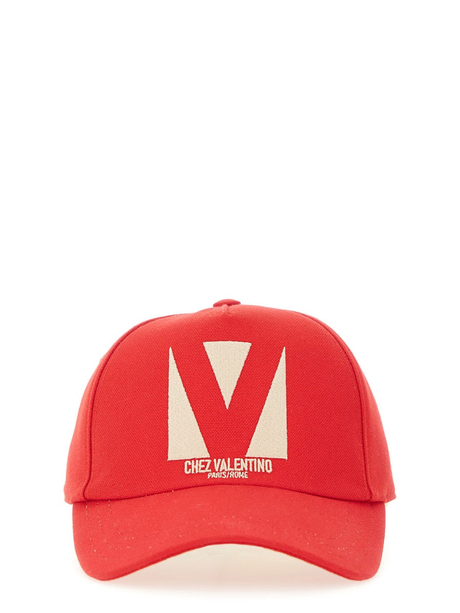 Valentino Garavani Women "Chez Valentine" Baseball Hat VALENTINO GARAVANI