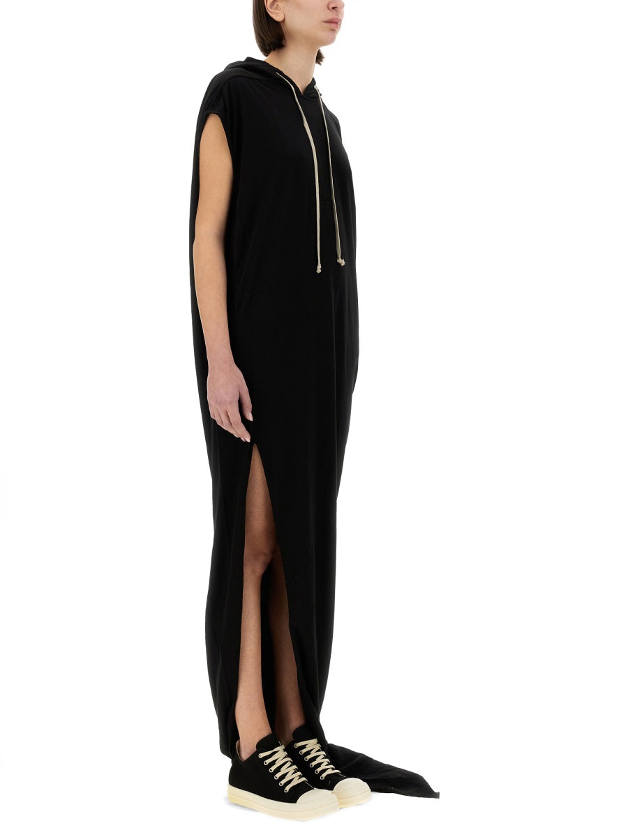 Rick Owens Drkshdw Women Long Dress With Hood RICK OWENS