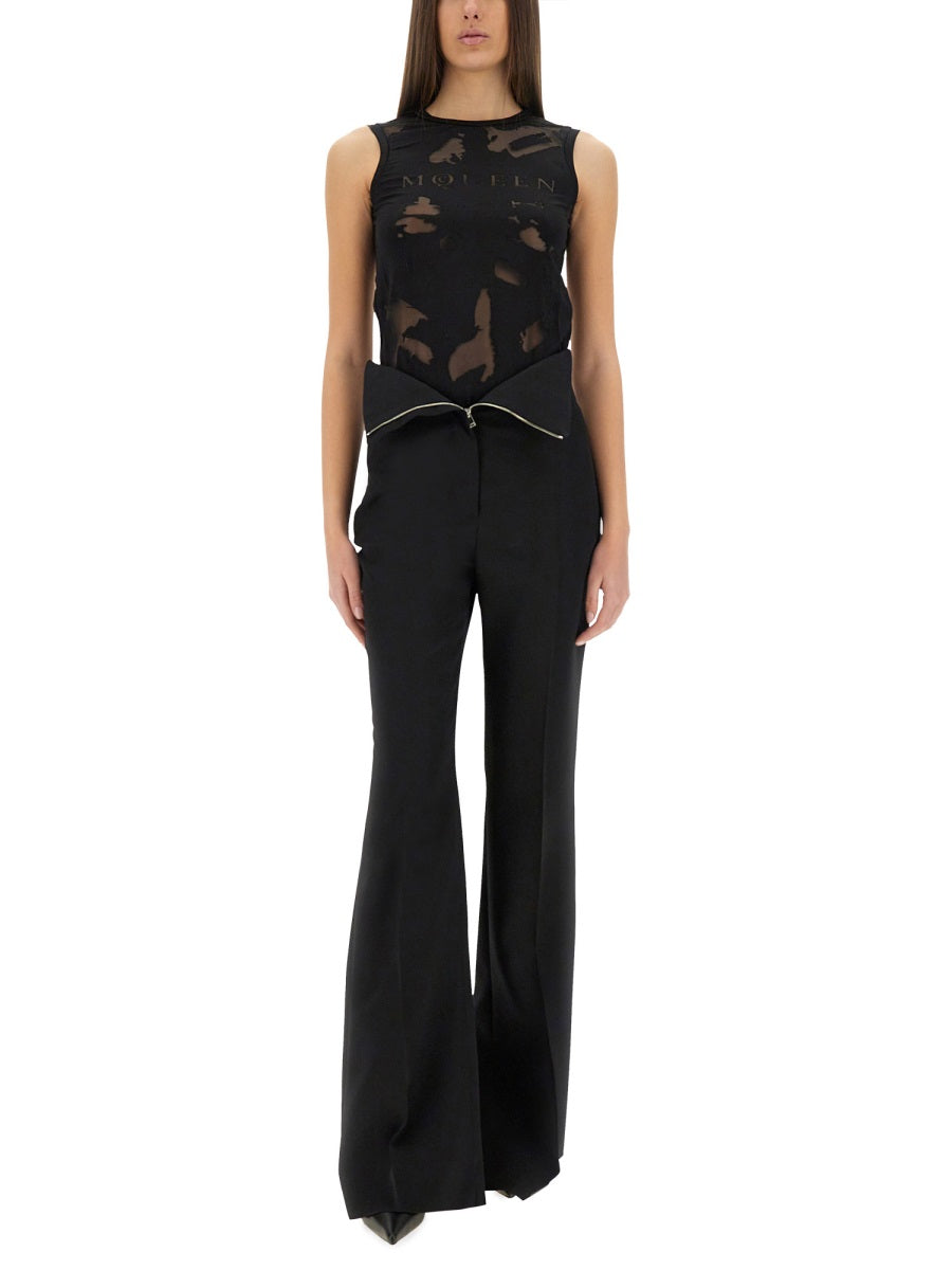 Alexander Mcqueen Women Top A Inserts. ALEXANDER MCQUEEN