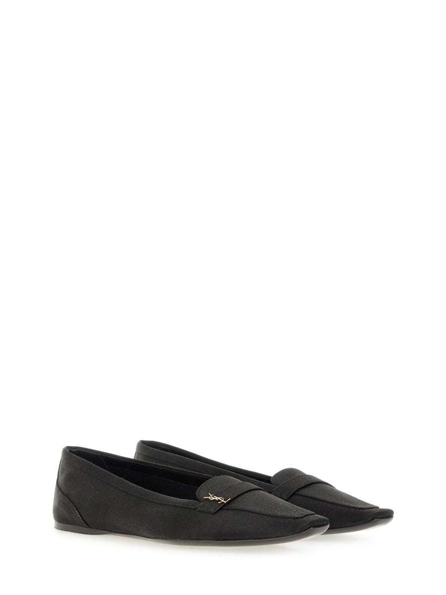 Saint Laurent Women Crepe Satin "Poppy" Ballerina SAINT LAURENT