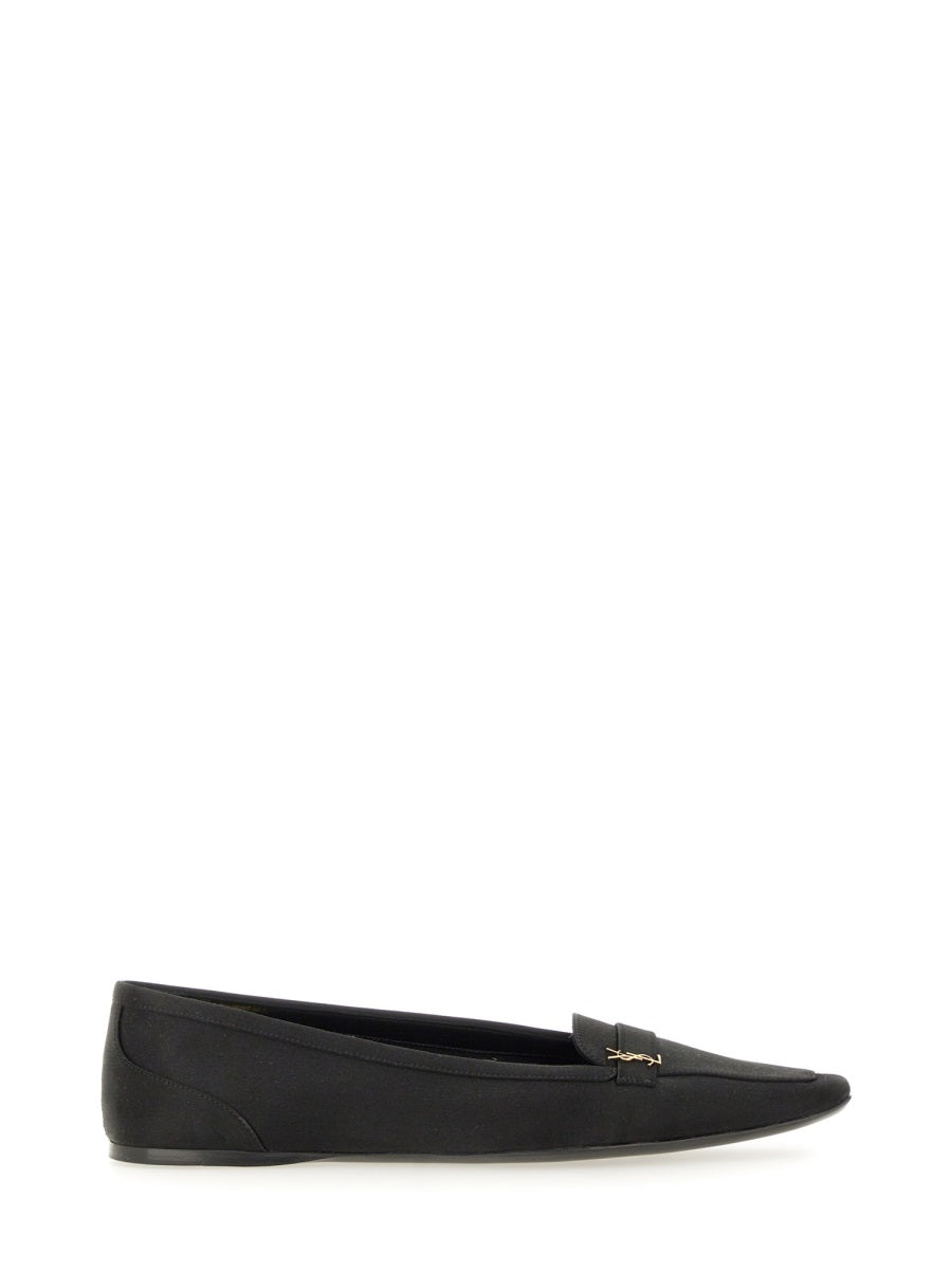 Saint Laurent Women Crepe Satin "Poppy" Ballerina SAINT LAURENT