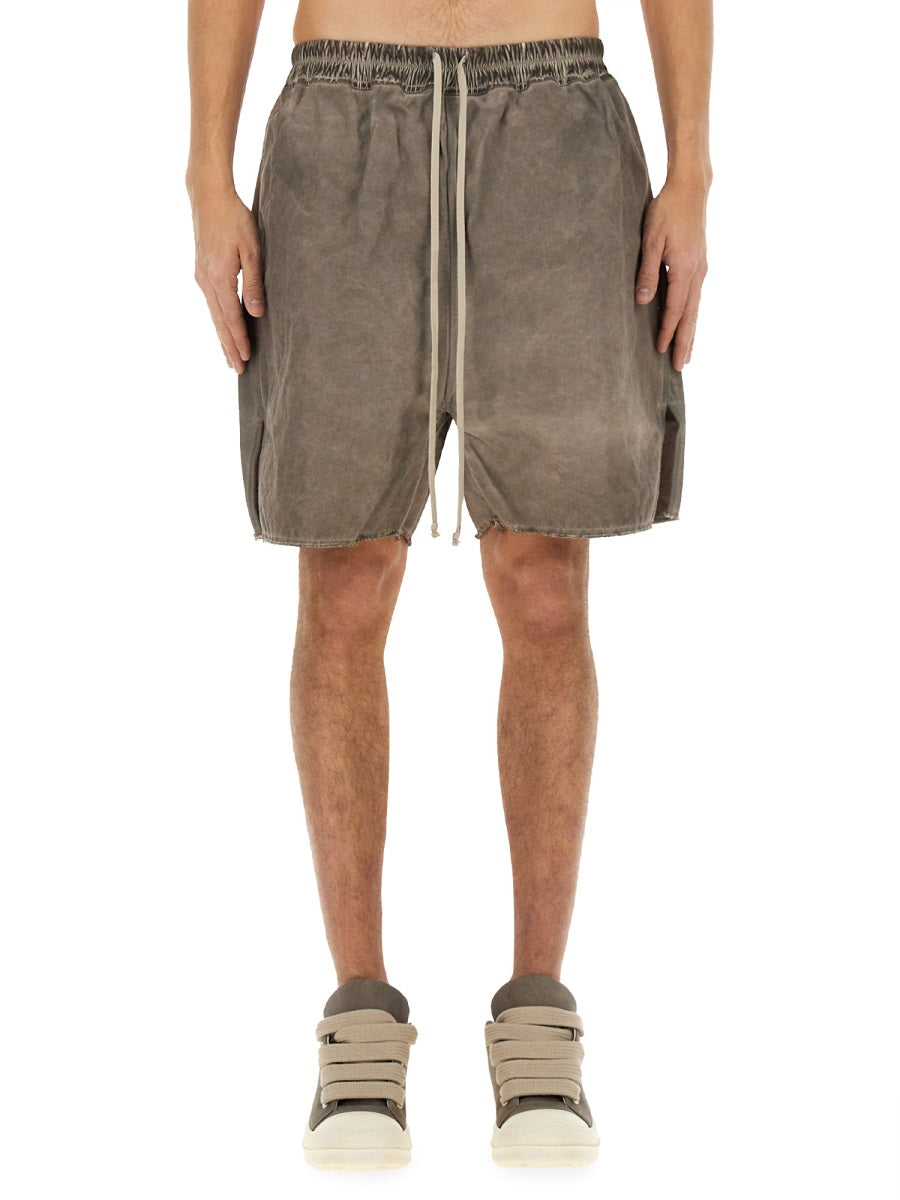 Rick Owens Drkshdw Men Zippered Boxer Shorts RICK OWENS