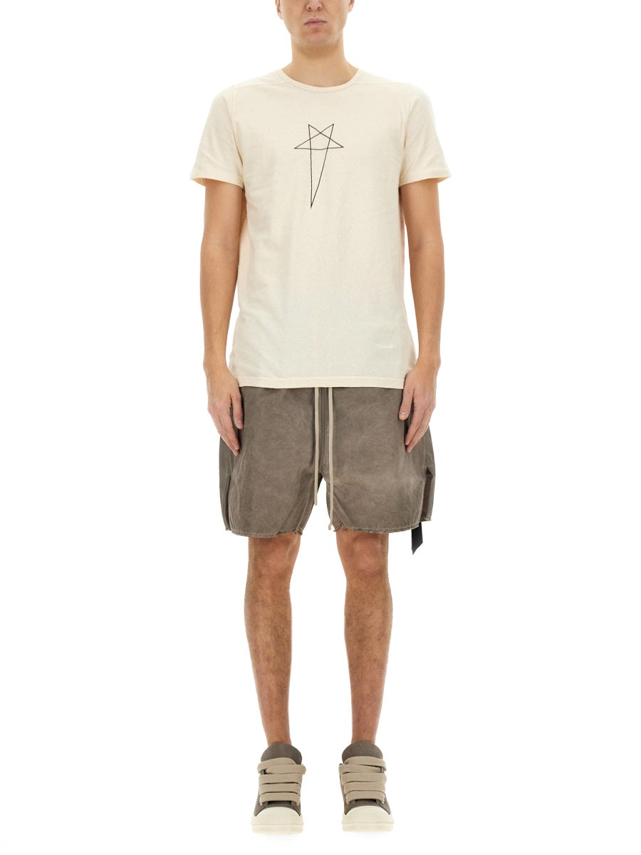 Rick Owens Drkshdw Men Zippered Boxer Shorts RICK OWENS