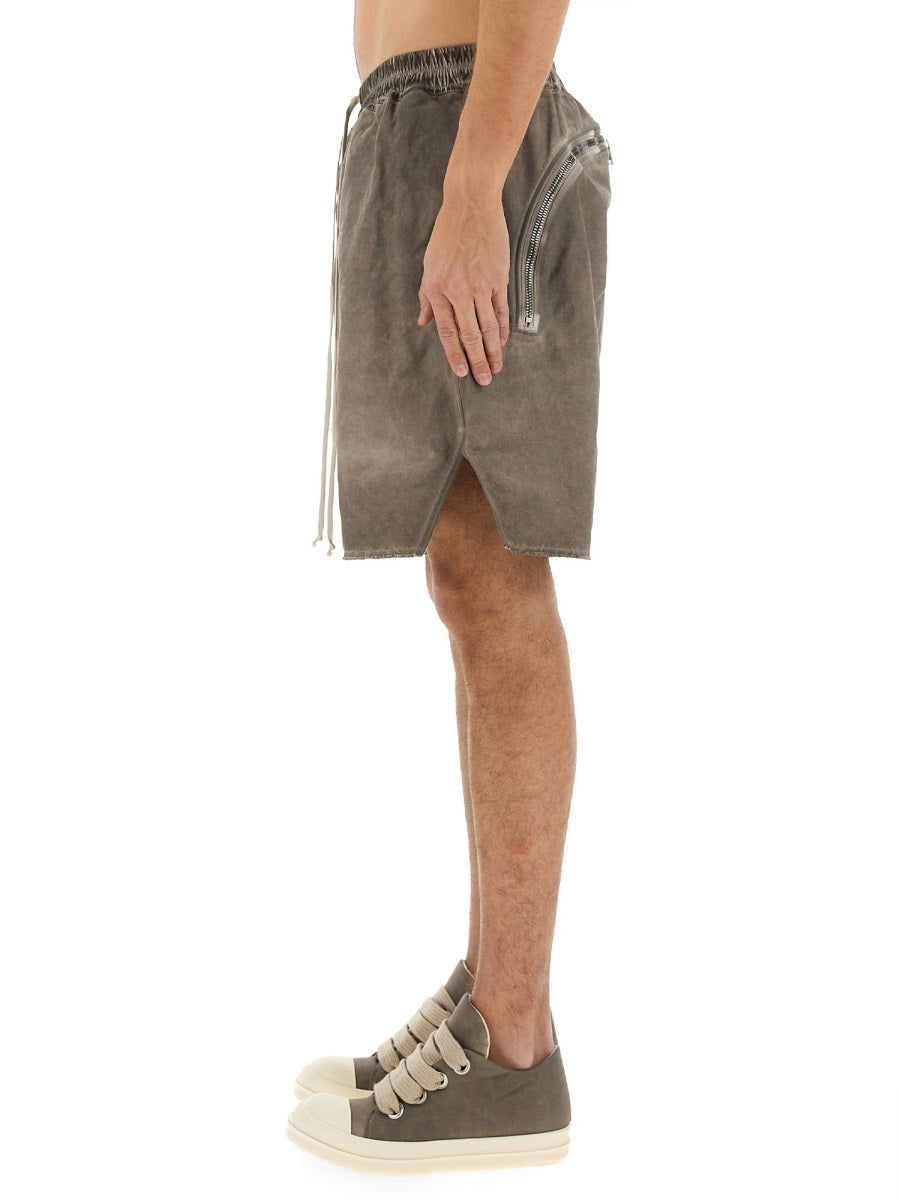 Rick Owens Drkshdw Men Zippered Boxer Shorts RICK OWENS