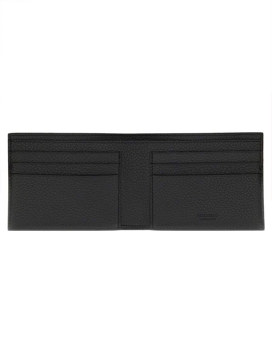 Ferragamo Men Portafoglio Con Logo Monogram FERRAGAMO
