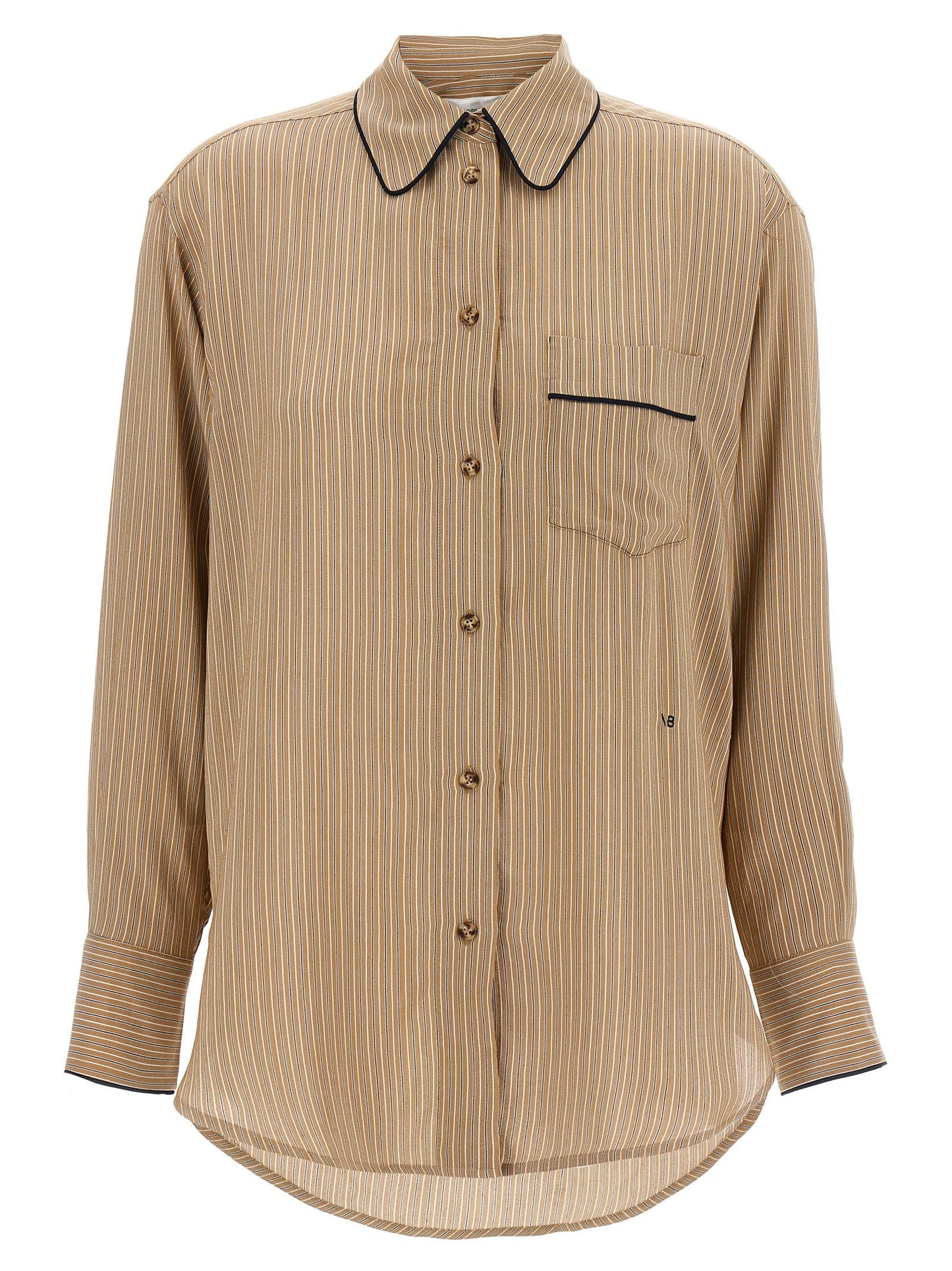 Victoria Beckham Women 'Piping Detail Pyjama' Shirt VICTORIA BECKHAM