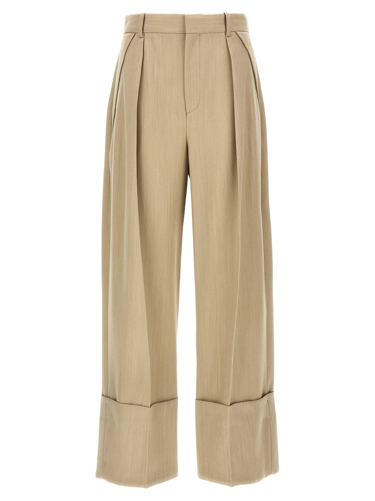 Victoria Beckham Women Maxi Turn-Up Pants VICTORIA BECKHAM