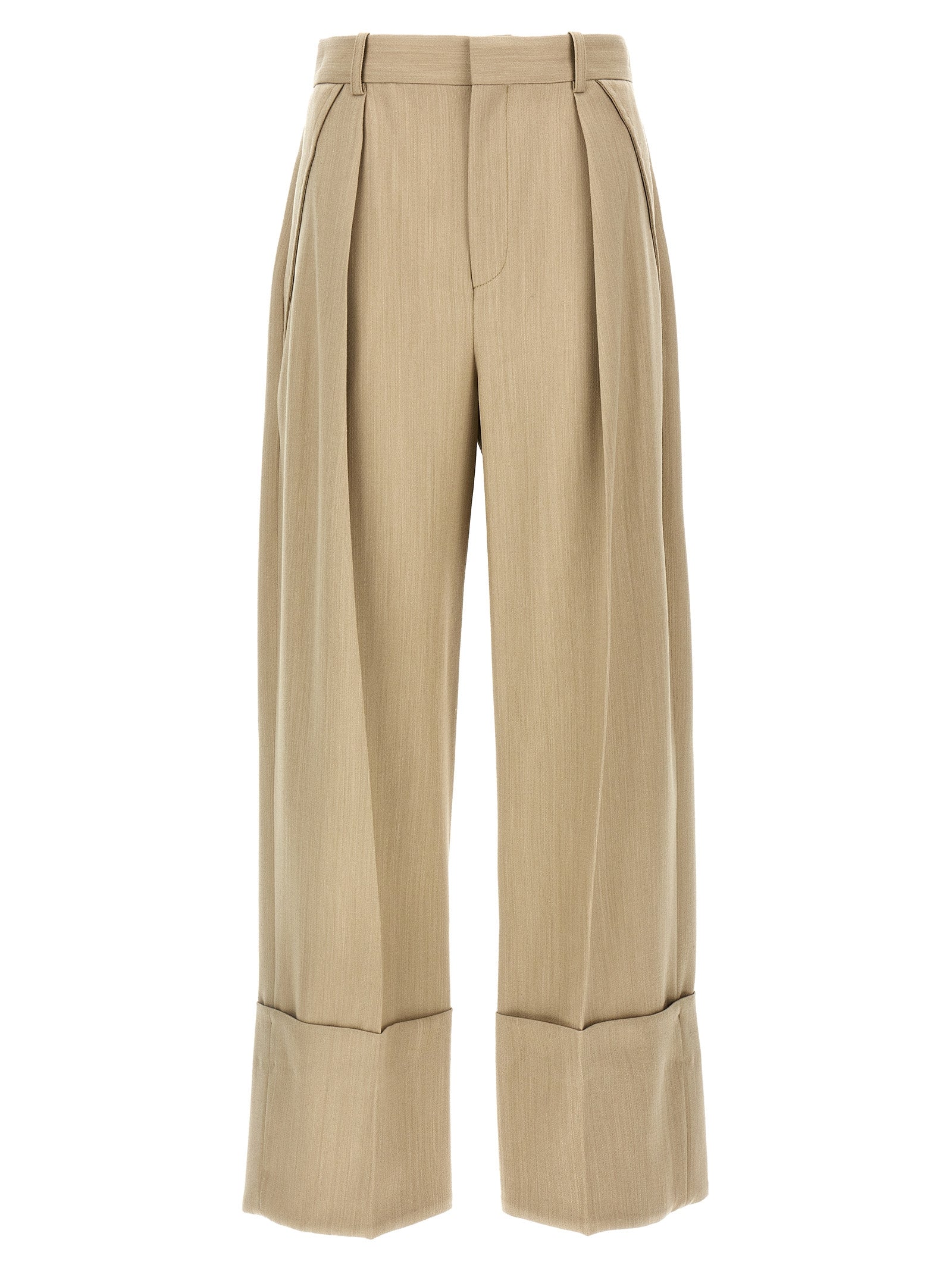 Victoria Beckham Women Maxi Turn-Up Pants VICTORIA BECKHAM