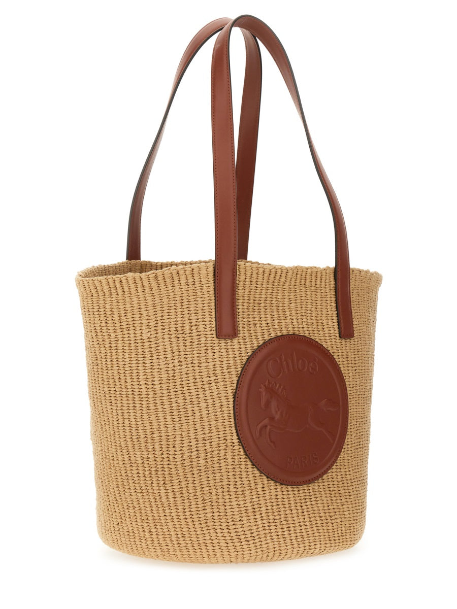 Chloé Women Large "Horse Medal" Bag CHLOE