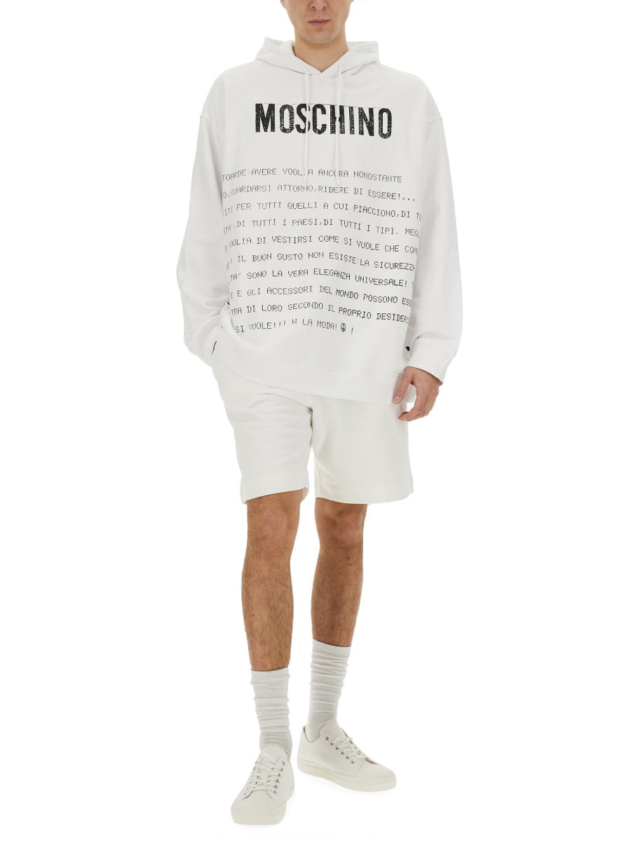 Moschino Men "Archive Message" Hoodie MOSCHINO