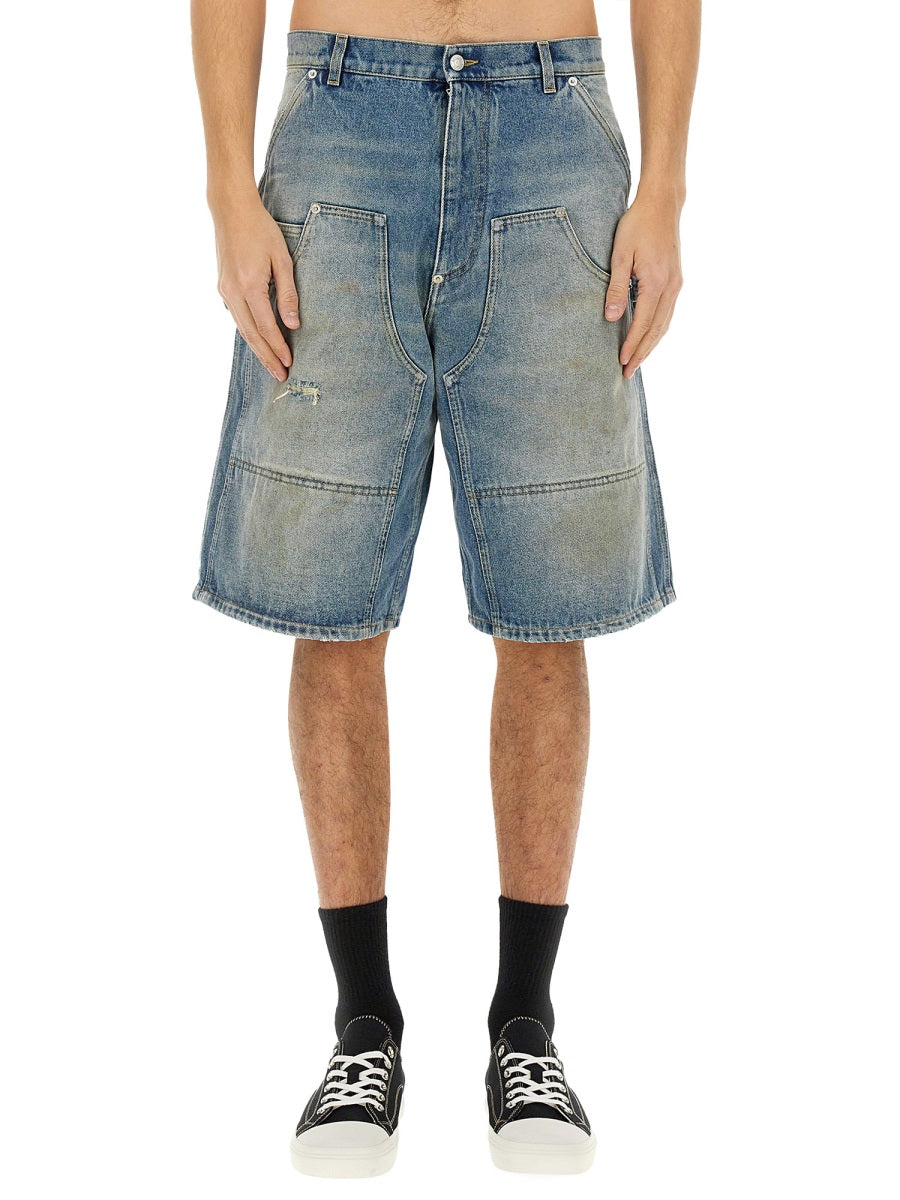 Moschino Men Denim Shorts MOSCHINO