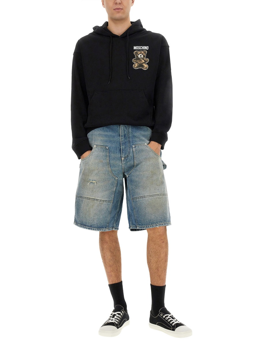 Moschino Men Denim Shorts MOSCHINO